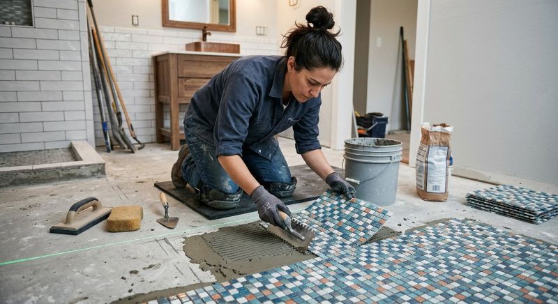 Tile Floor Installation Service