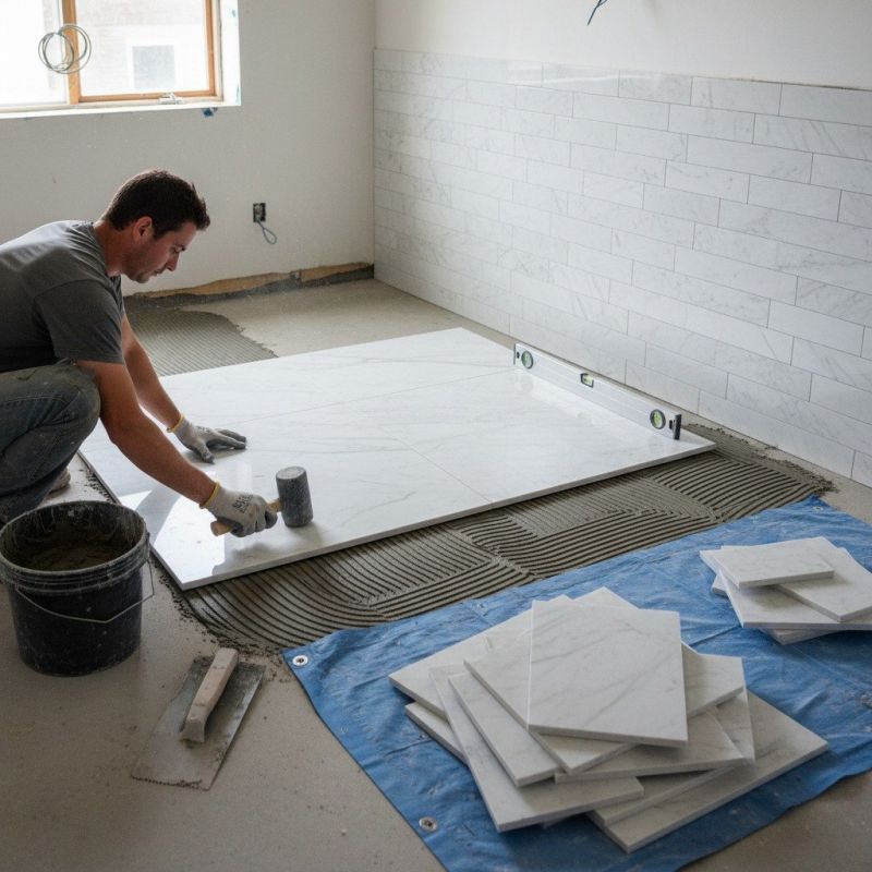 Terrazzo Tile Installation in Overland Park, KS