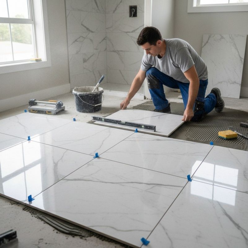Terrazzo Tile Installation in Olathe, KS